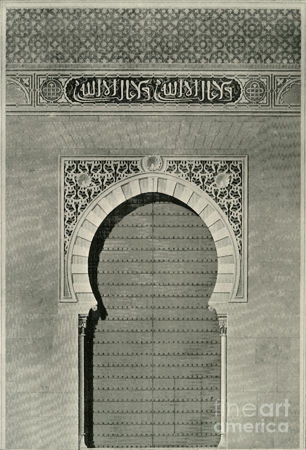 Architecture Drawing - Elevation Of The Ancient Gate Of Justice by Print Collector