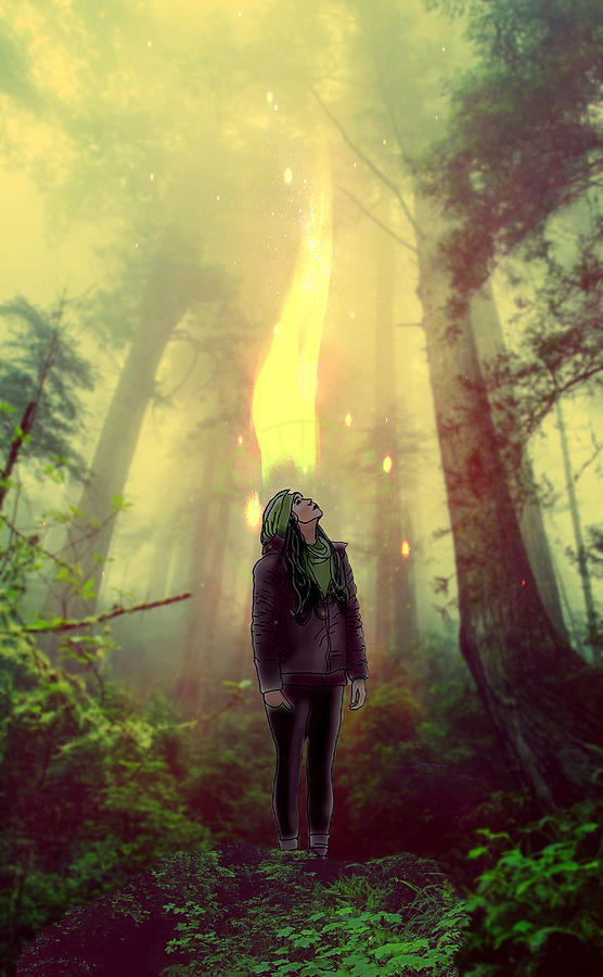 Elf with flame by Emily Warren Elf with flame by Emily Warren