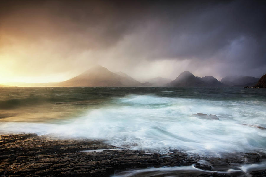 Elgol Sunset Photograph by Duncan Fawkes
