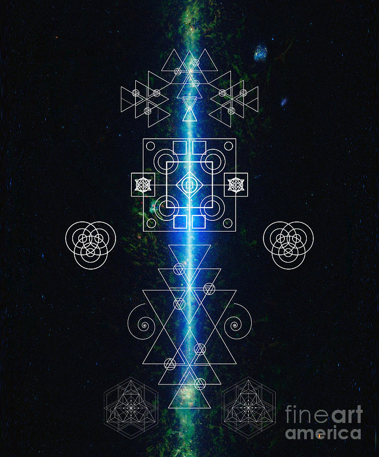 Elheria Galactic Awareness Sacred Geometry by Nathalie DAOUT Elheria Galactic Awareness Sacred Geometry by Nathalie DAOUT