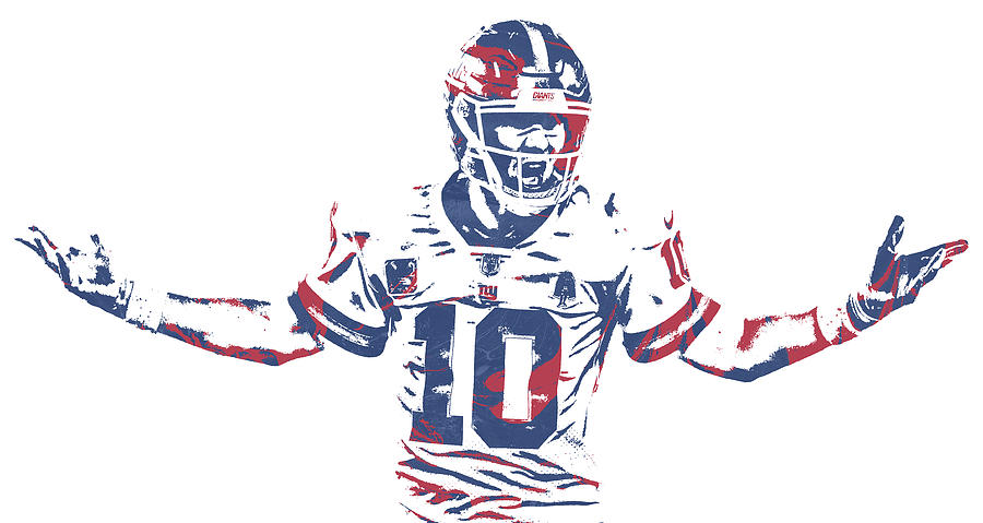 Eli Manning New York Giants Pixel Art 77 Mixed Media by Joe Hamilton -  Pixels