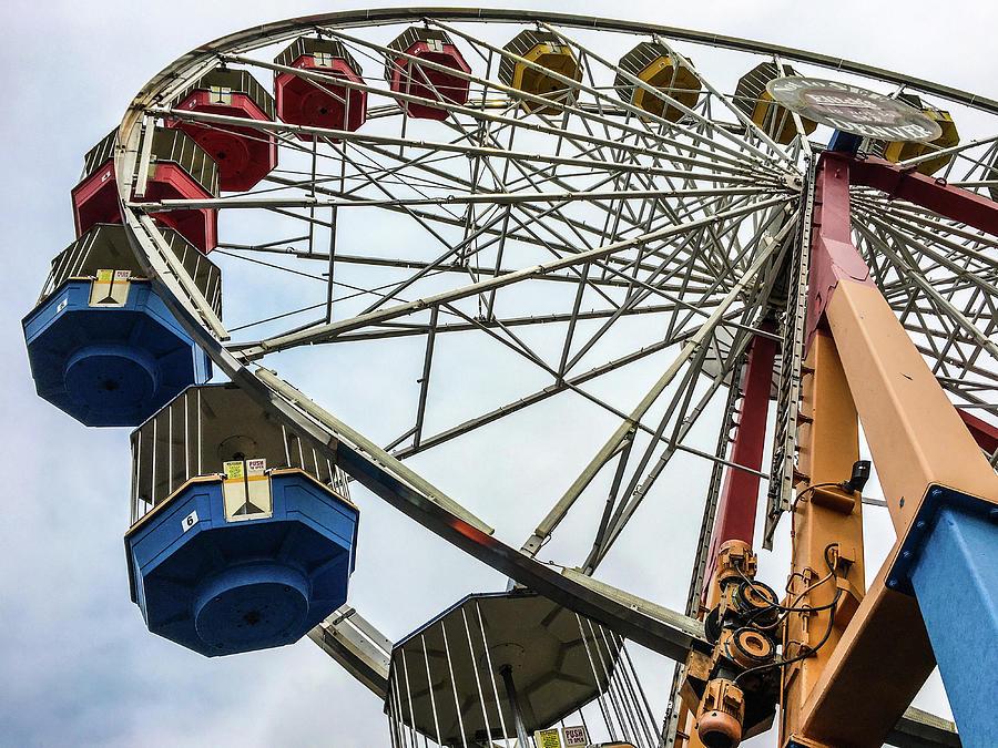 Elitch Gardens Ferris Wheel Photograph By Will Elmore