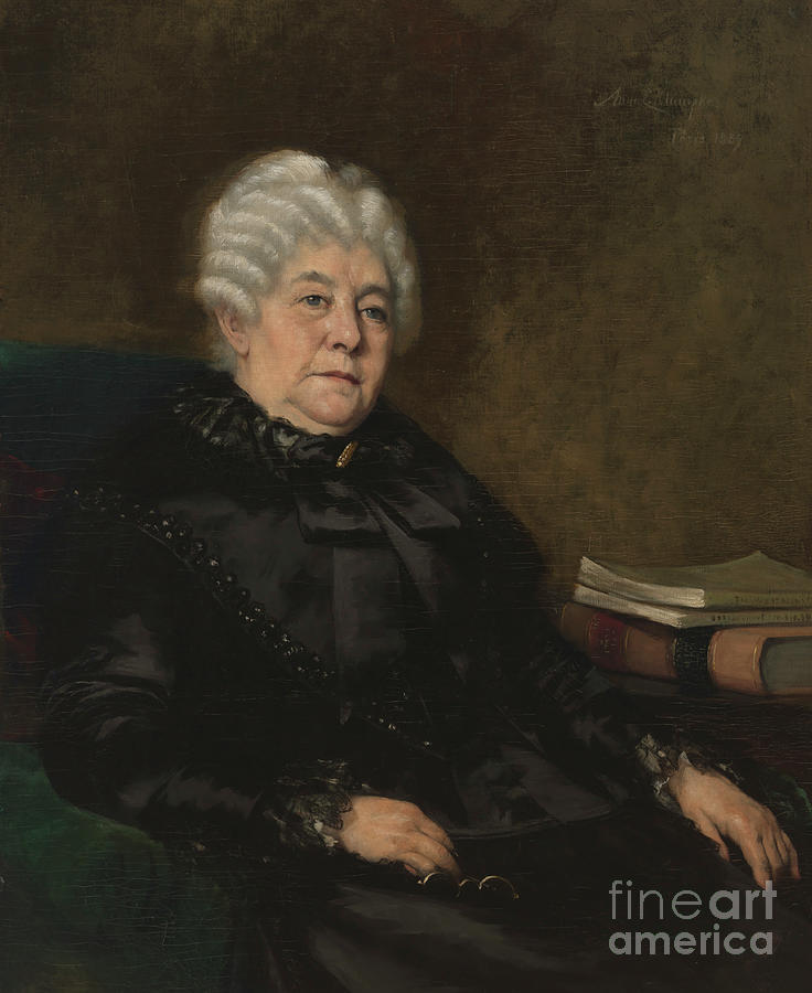 Elizabeth Cady Stanton Photograph by National Portrait Gallery, Smithsonian Institution/science Photo Library