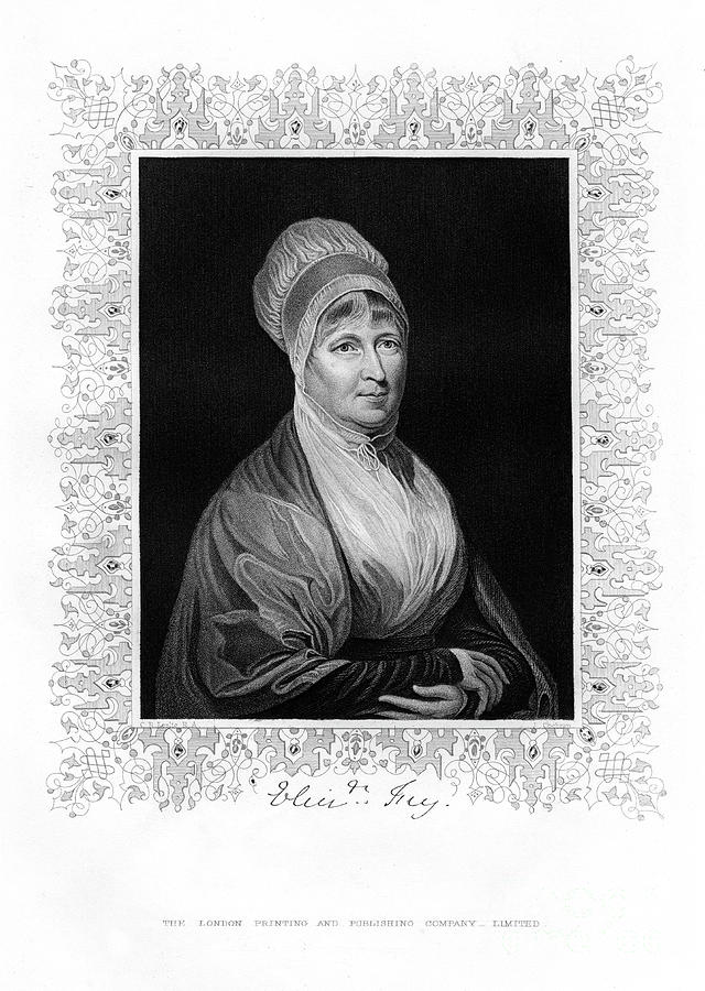 Elizabeth Fry, British Philanthropist Drawing by Print Collector