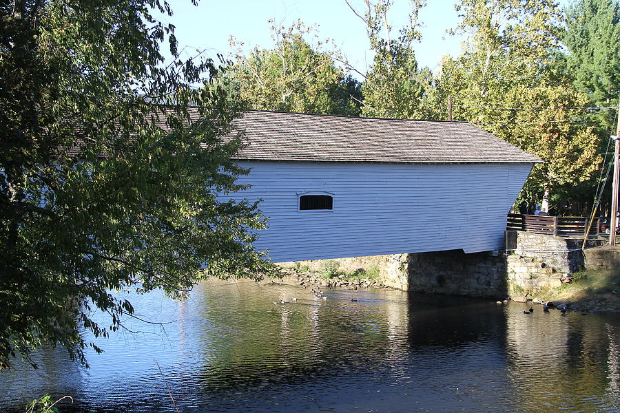 Elizabethton Covered Bridge Photograph by Cathy Lindsey Pixels