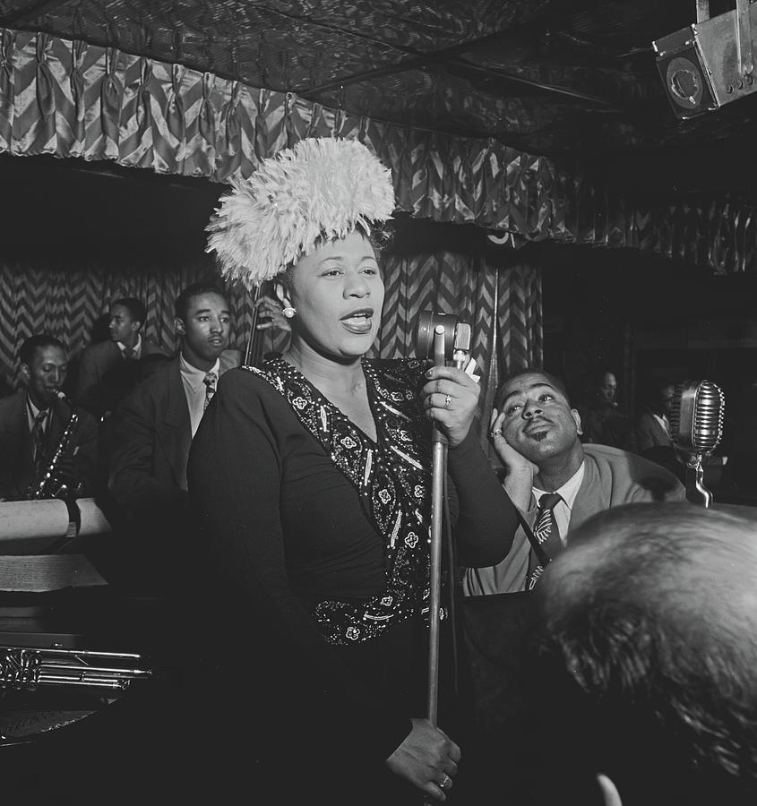 Ella Fitzgerald And Dizzy Gillespie 1947 Photograph by Mountain Dreams
