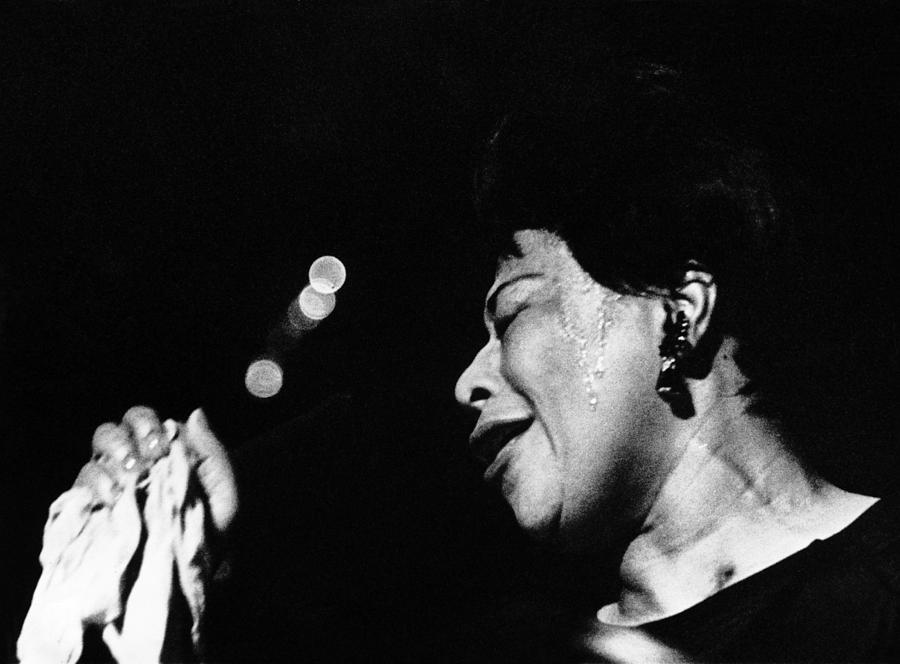 Ella Fitzgerald At The London Palladium Photograph by Keystone-france Ella Fitzgerald At The London Palladium Photograph by Keystone-france