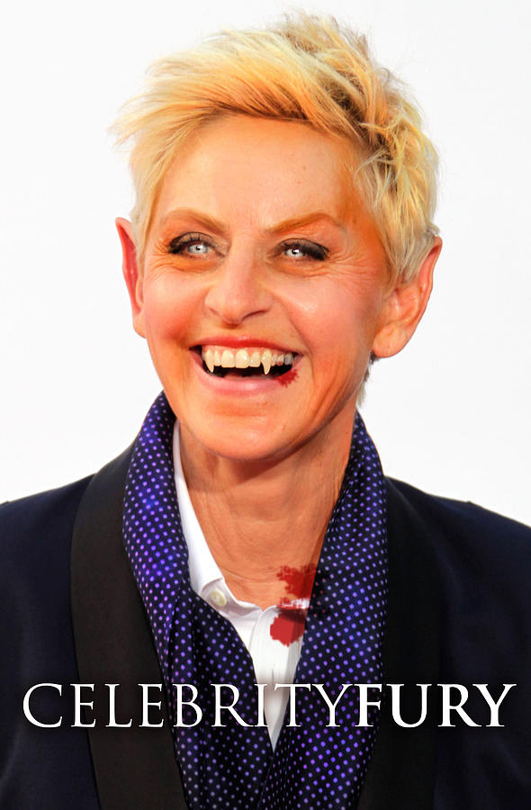 Ellen Degeneres Show Digital Art - Ellen Degeneres Show by Queso Espinosa Ellen Degeneres Show Digital Art - Ellen Degeneres Show by Queso Espinosa