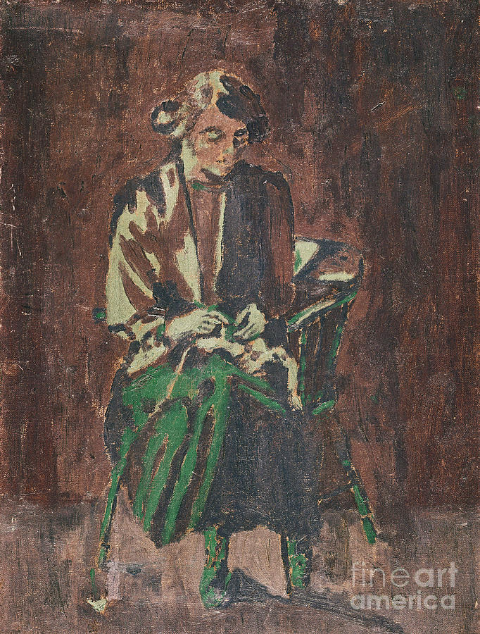 Ellen Sickert, 1920s Painting by Walter Richard Sickert - Fine Art America