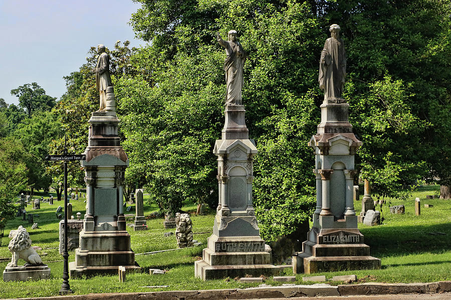 Elmwood Cemetery - Memphis Photograph by Allen Beatty