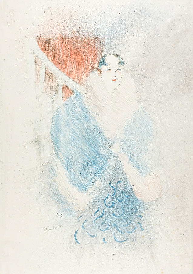 Elsa, called The Viennese Relief by Henri de Toulouse-Lautrec