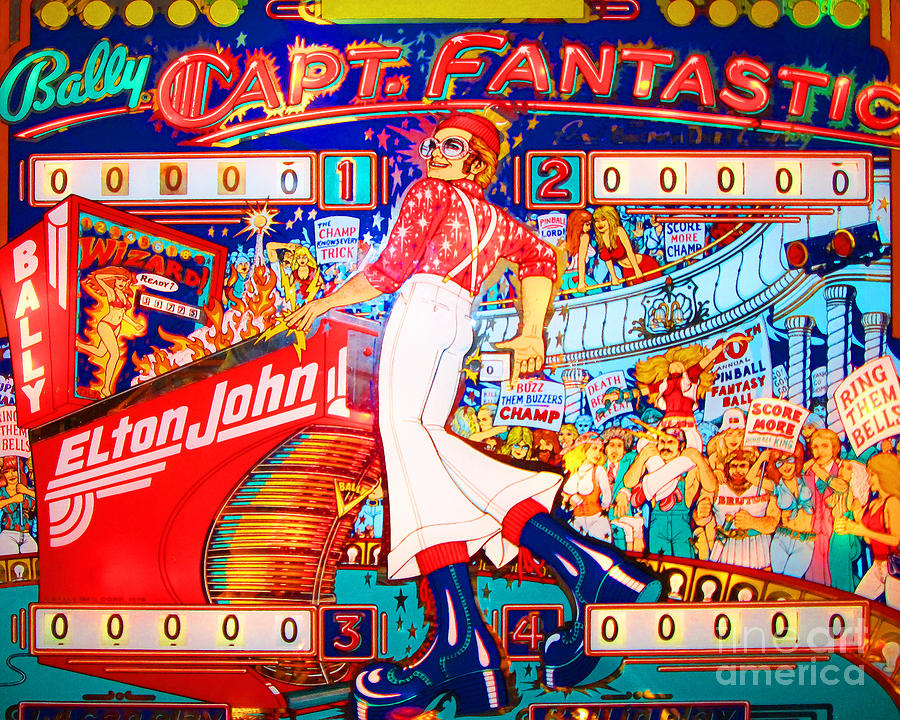 Captain Fantastic Pinball Machine