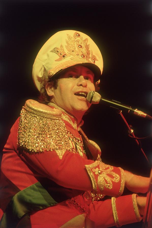 Elton John Photograph by Keystone