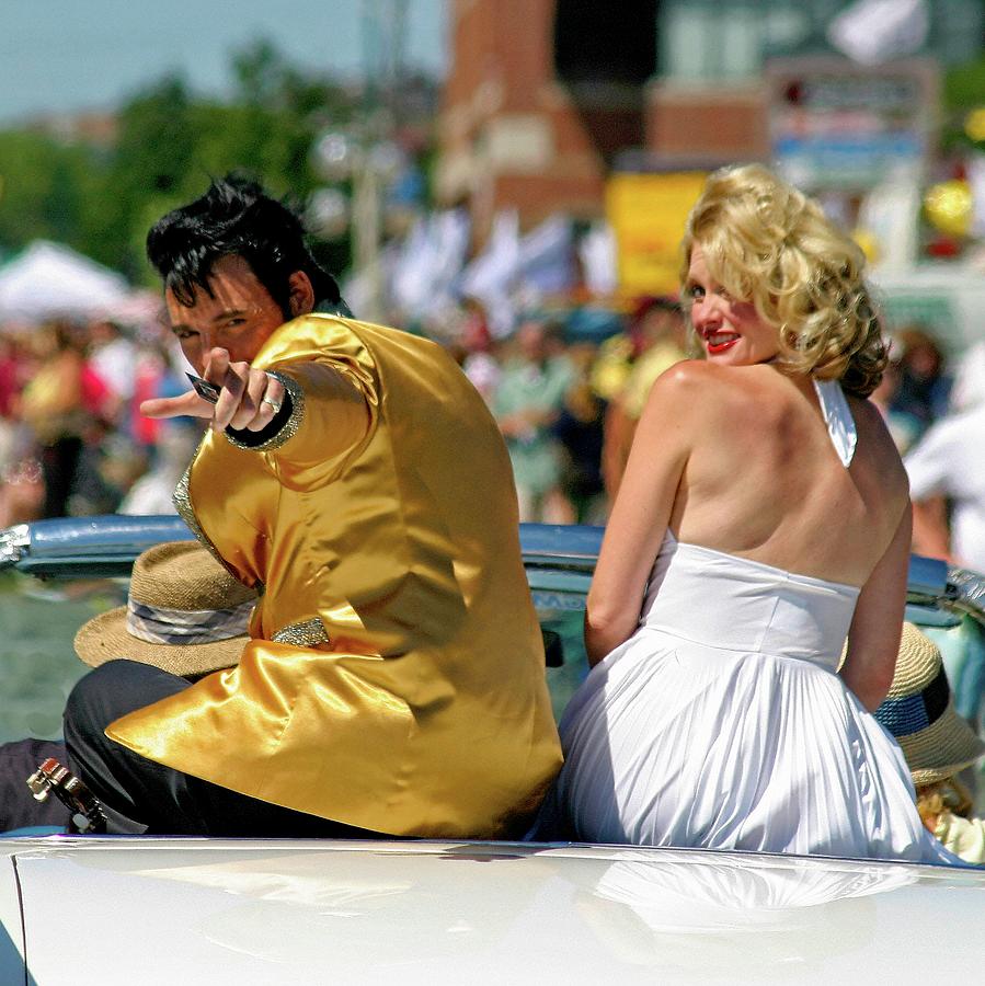 Custom Cars Photograph - Elvis and Marilyn by John Bates Custom Cars Photograph - Elvis and Marilyn by John Bates