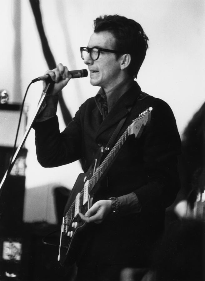 Elvis Costello Photograph by Gary Merrin