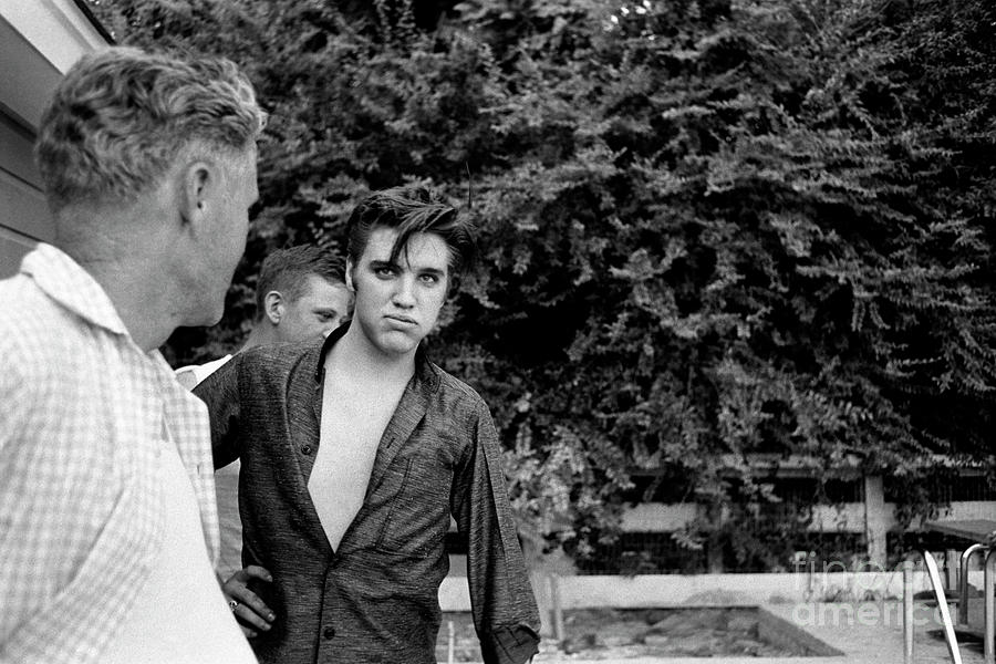 Elvis & His Dad Photograph by Alfred Wertheimer Elvis & His Dad Photograph by Alfred Wertheimer