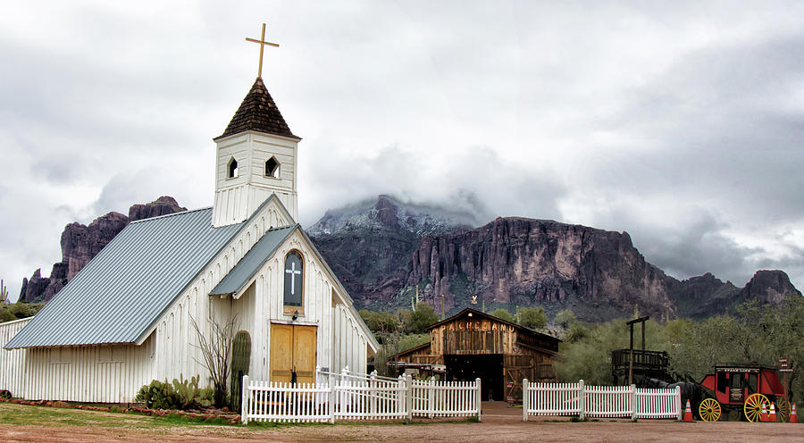 Superstition Mountain Museum - Apache Junction, Arizona Photograph by Tam Ryan