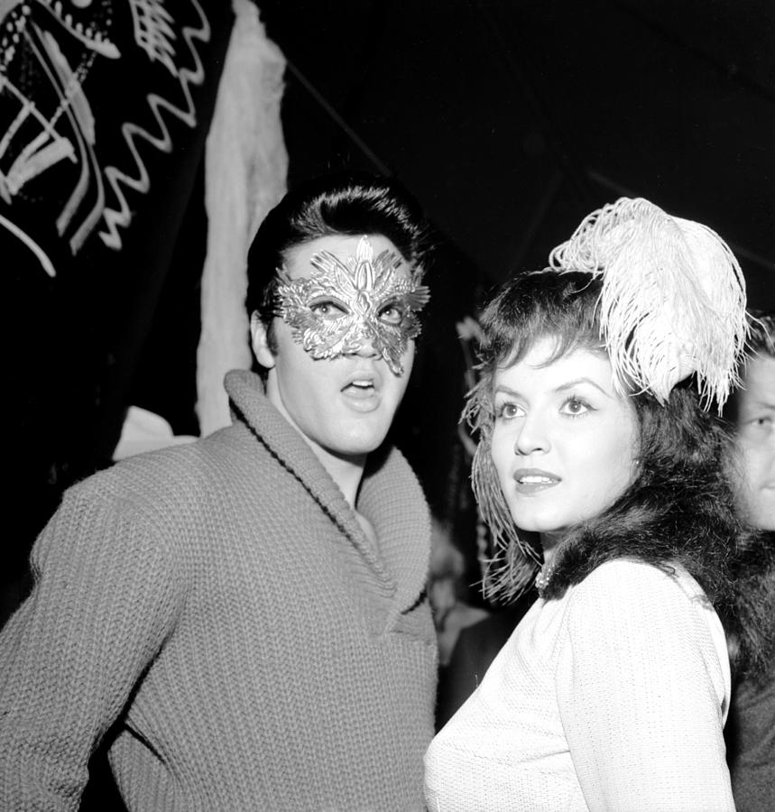 Elvis Presley And Joan Bradshaw On. is a photograph by Michael Ochs Archive...