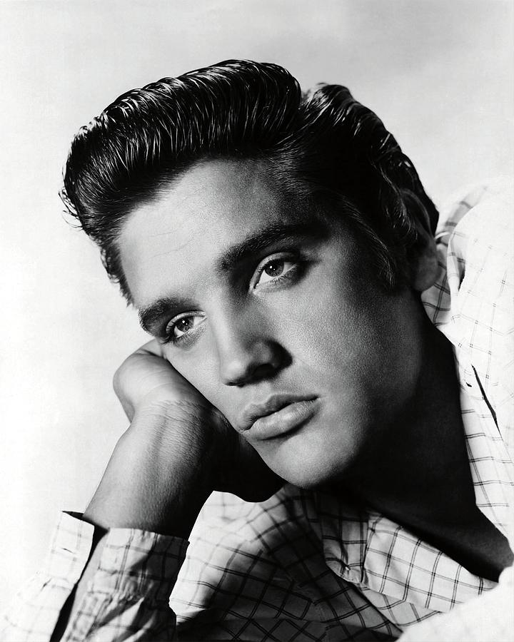 Elvis Presley Photograph - ELVIS PRESLEY in LOVE ME TENDER -1956-. by Album