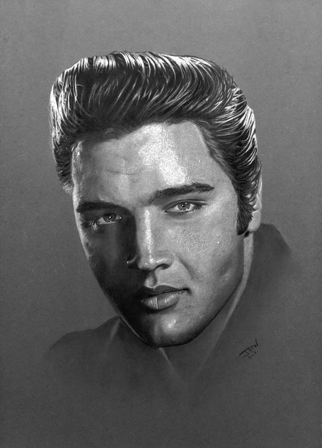 Elvis Presley Drawing by JPW Artist - Fine Art America