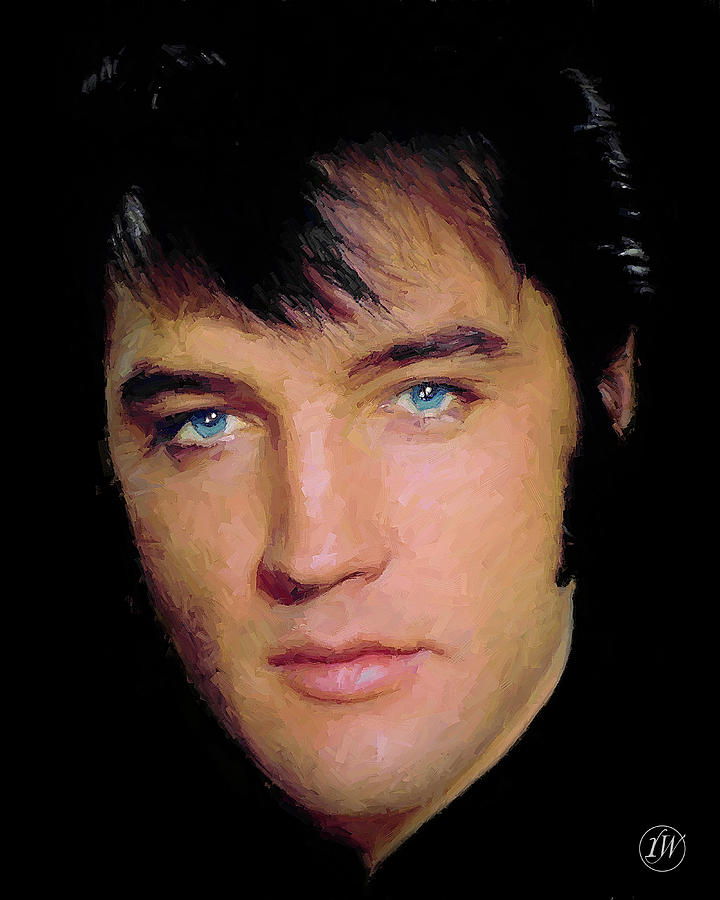 Elvis Presley Digital Art by Rick Wiles - Fine Art America