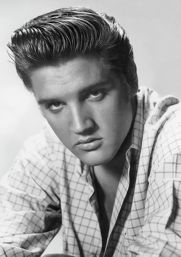 Elvis Presley Studio Promo 3 Photograph by Daniel Hagerman