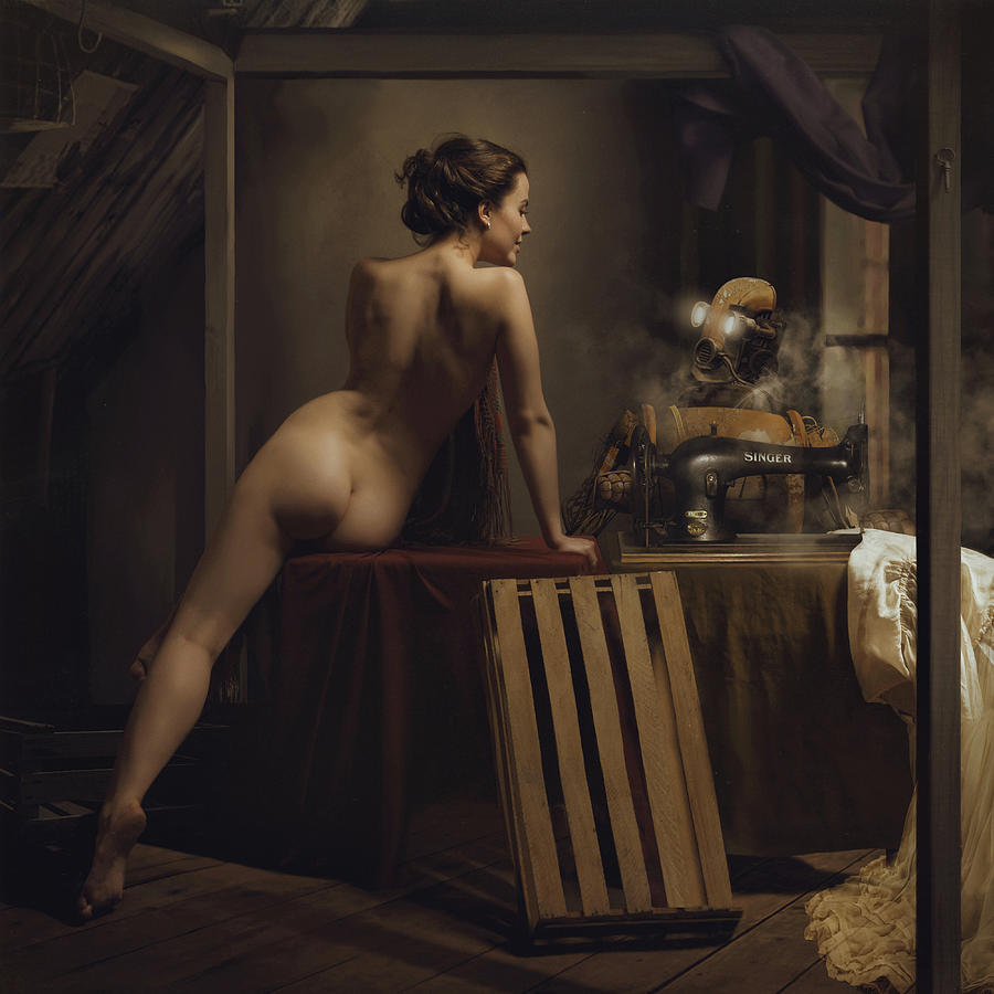 Nude Photograph - Embarrassment by Igor_voloshin