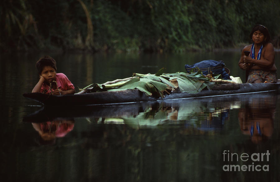 Embera Wounaan Indigenous Darien Gap Panama Photograph by Jonathan ...