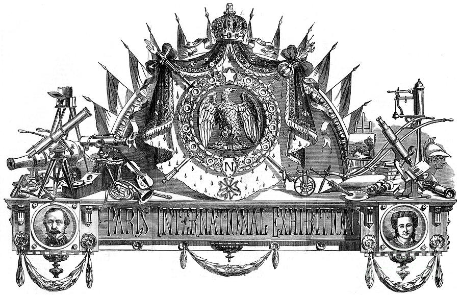 Emblem Of The Paris International Drawing by Print Collector