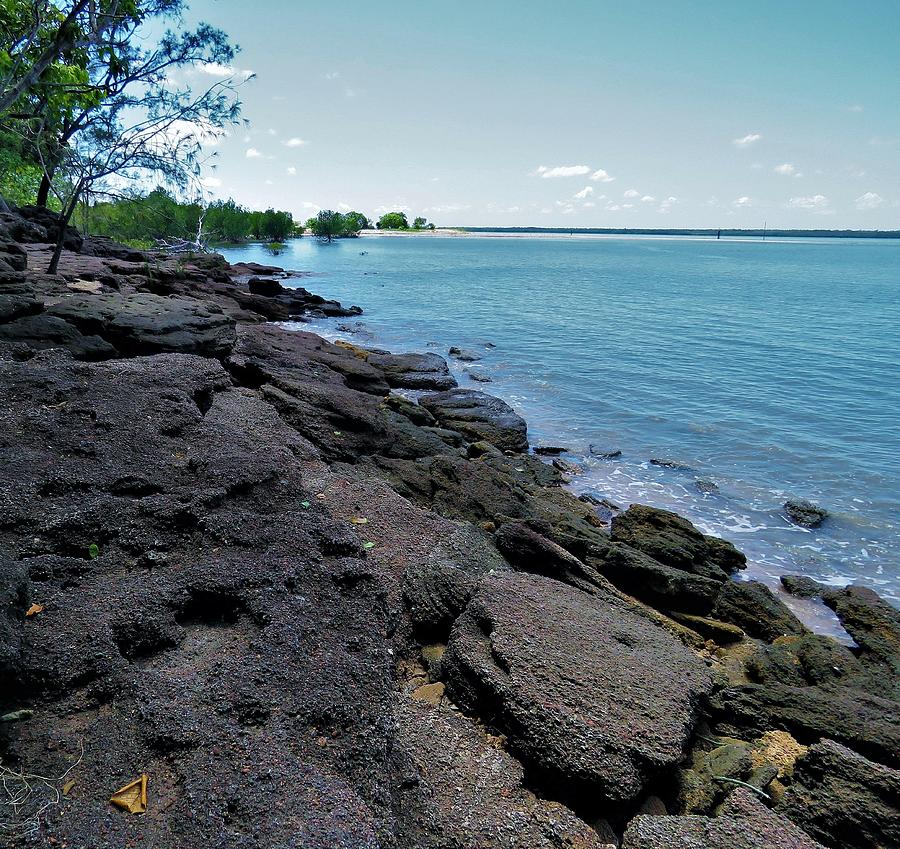 Coastal Water View Embley River Weipa Photograph by Joan Stratton