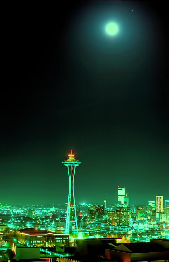 Emerald City Seattle Photograph by Cathy Anderson