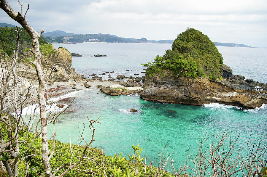 Emerald Green Water Cove Photograph by Ippei Naoi