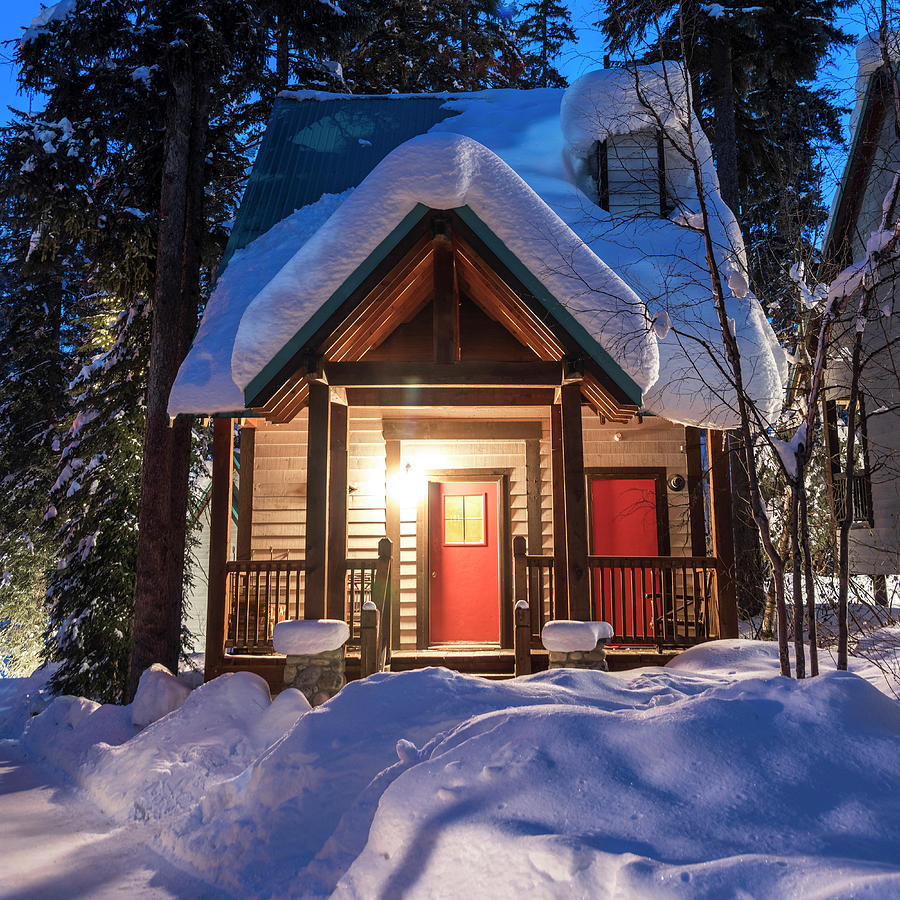 Emerald Lake Cabin Photograph by Jaime Dormer