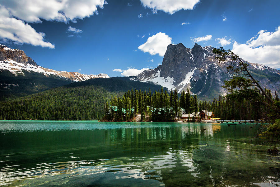 Emerald Lake Lodge Summer Photograph