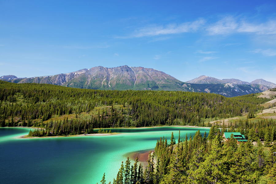 Emerald Lake,yukon Canada Photograph by Choja