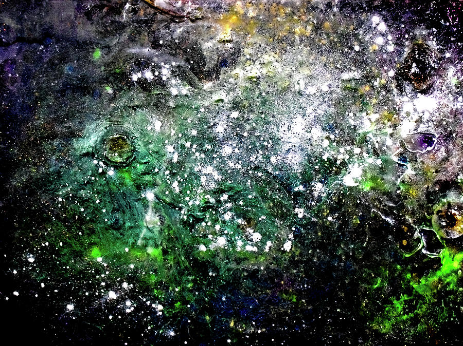 Space Photograph - Emerald Nebula by Patsy Evans - Alchemist Artist