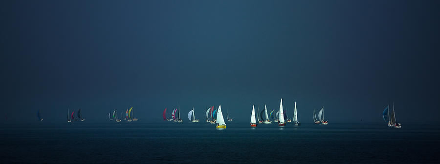 Sailing Photograph - Emerge by Gregory Evans Sailing Photograph - Emerge by Gregory Evans