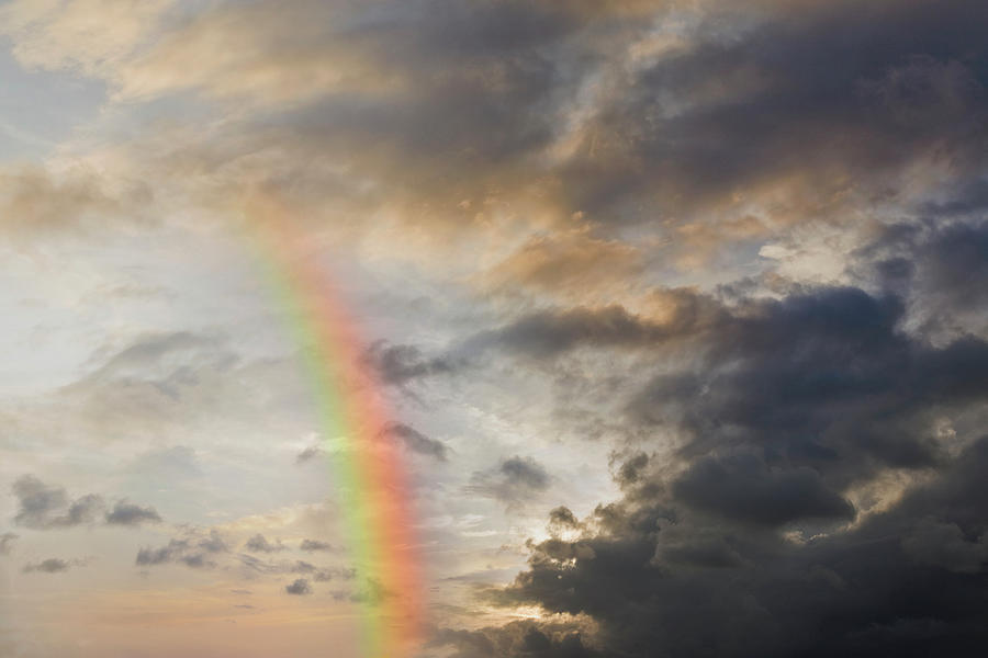 Emerging Rainbow Photograph by John Lund
