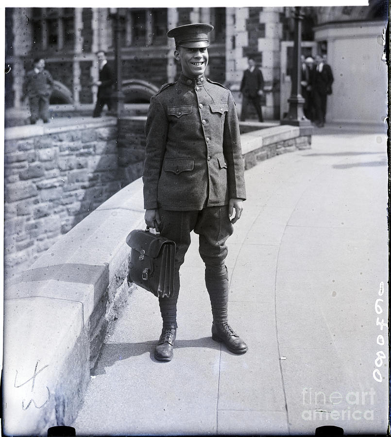 Emile Treville Holley In Cadet Uniform Photograph by Bettmann