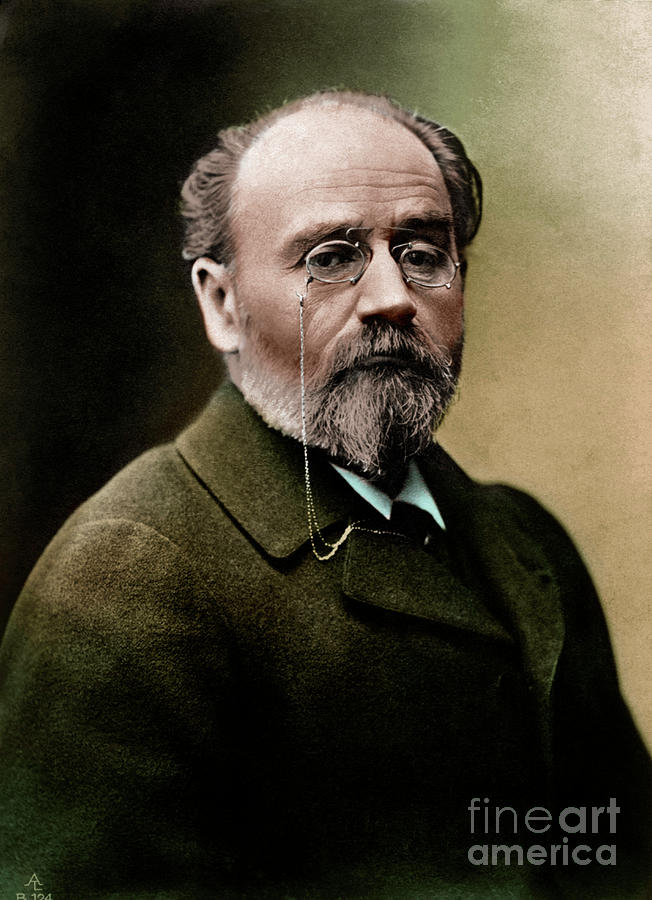 Emile Zola, Photograph by French School
