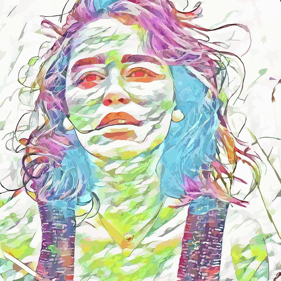 Emilia Clark Digital Art By Prajesh Patel Fine Art America