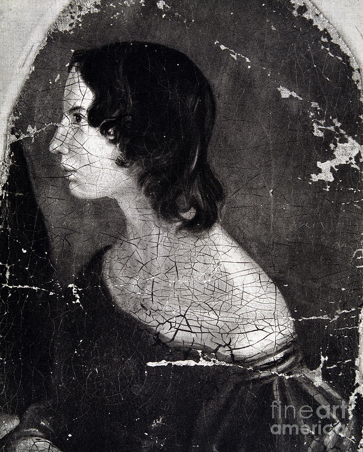 Emily Brontë Painting by Patrick Branwell Bronte