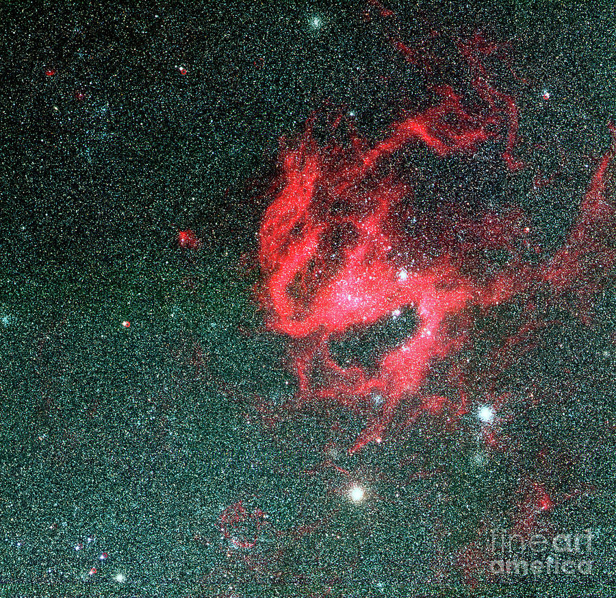 Emission Nebula Photograph by European Southern Observatory/science Photo Library