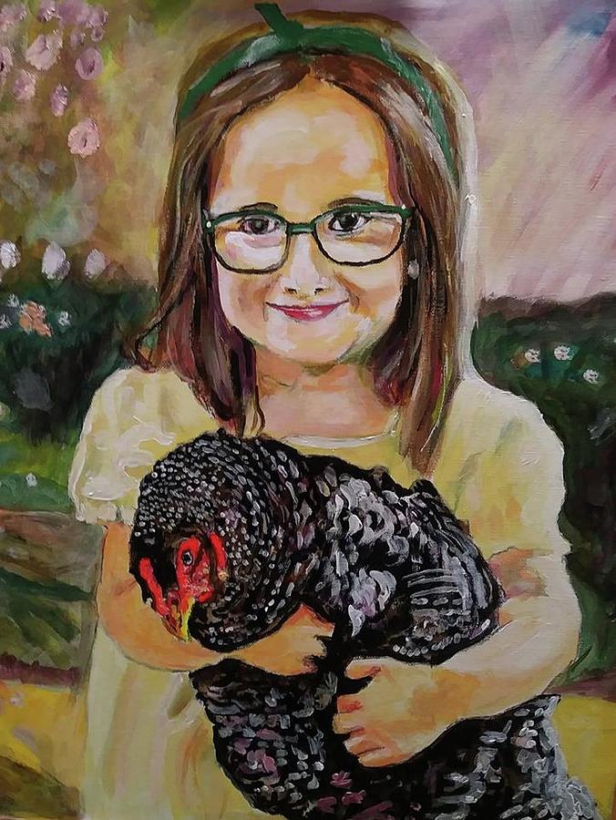 Emma Kate Painting by Mike Benton