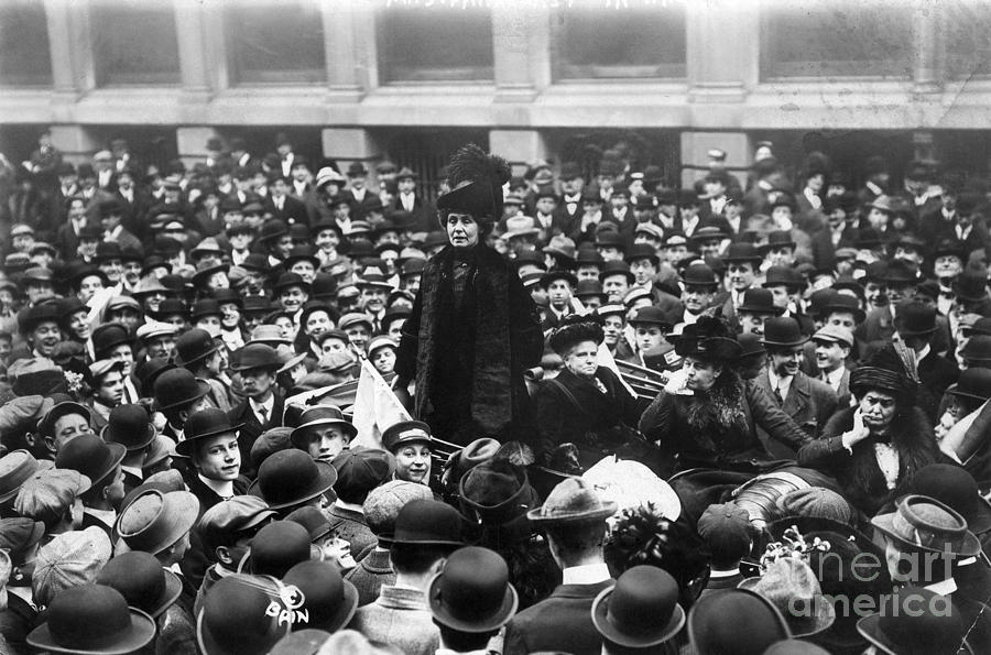Emmeline Pankhurst Photograph by Granger