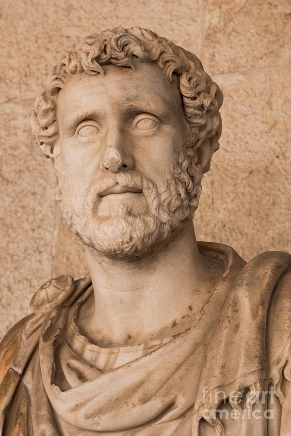 Emperor Antoninus Pius Bust Photograph by David Parker/science Photo Library