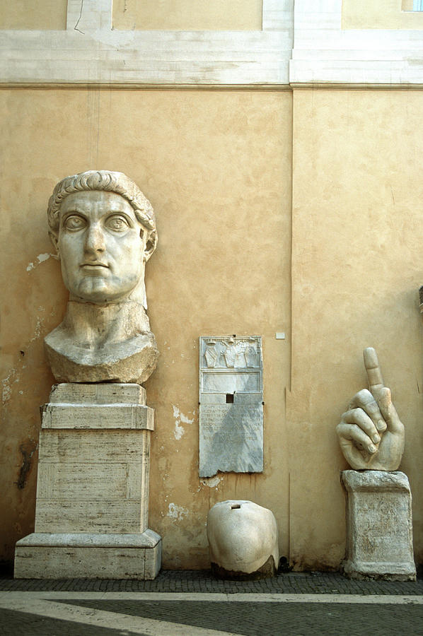 Emperor Constantine Photograph by Manuelvelasco