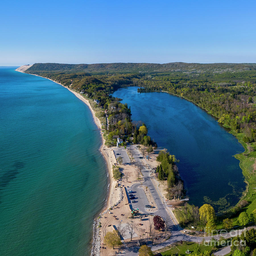 Empire and South Bar Lake from Above Photograph by Twenty Two North ...