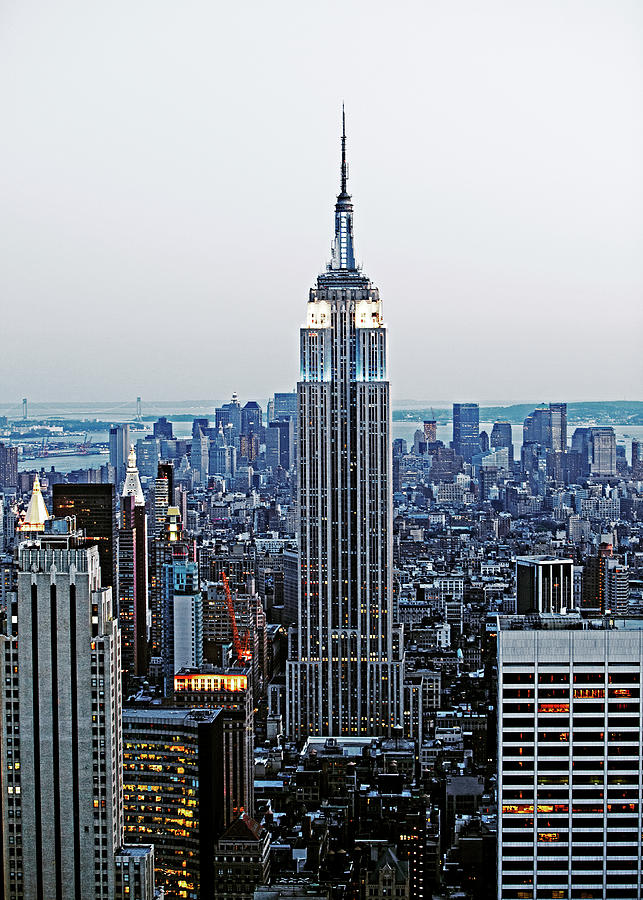Empire State Photograph by Allan Baxter