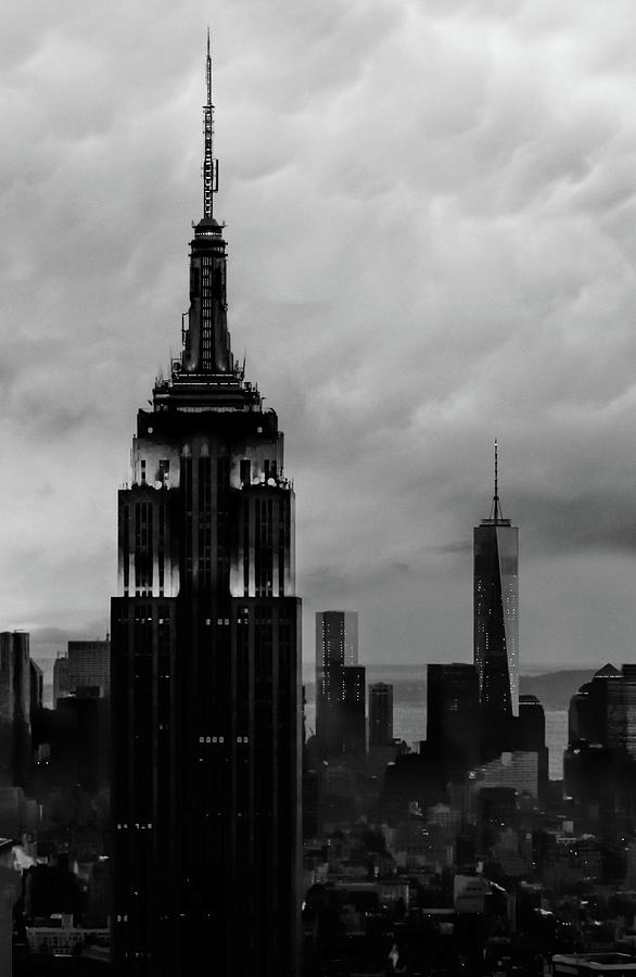 Empire State Bldg NYC Photograph by Laura Fasulo